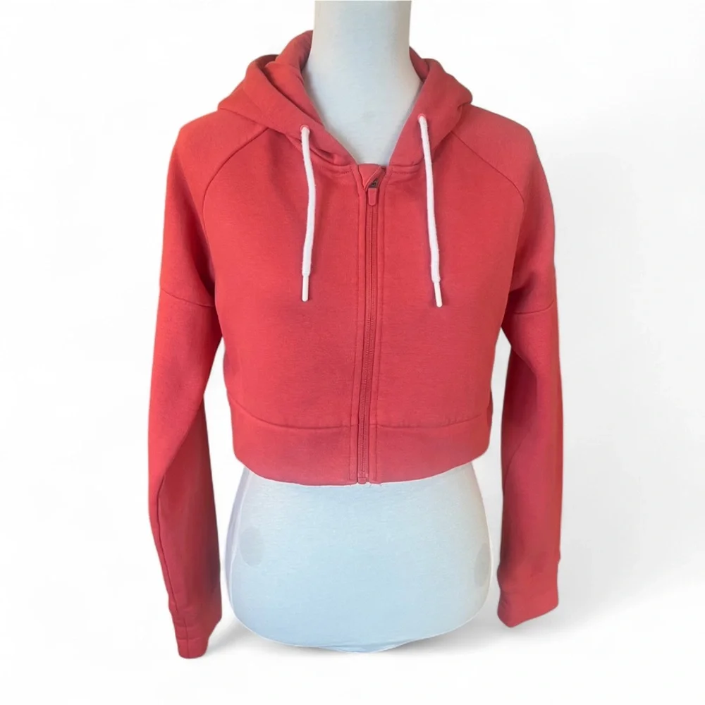 Legacy Gymshark zip up Cropped Hoodie - Picture 1 of 5